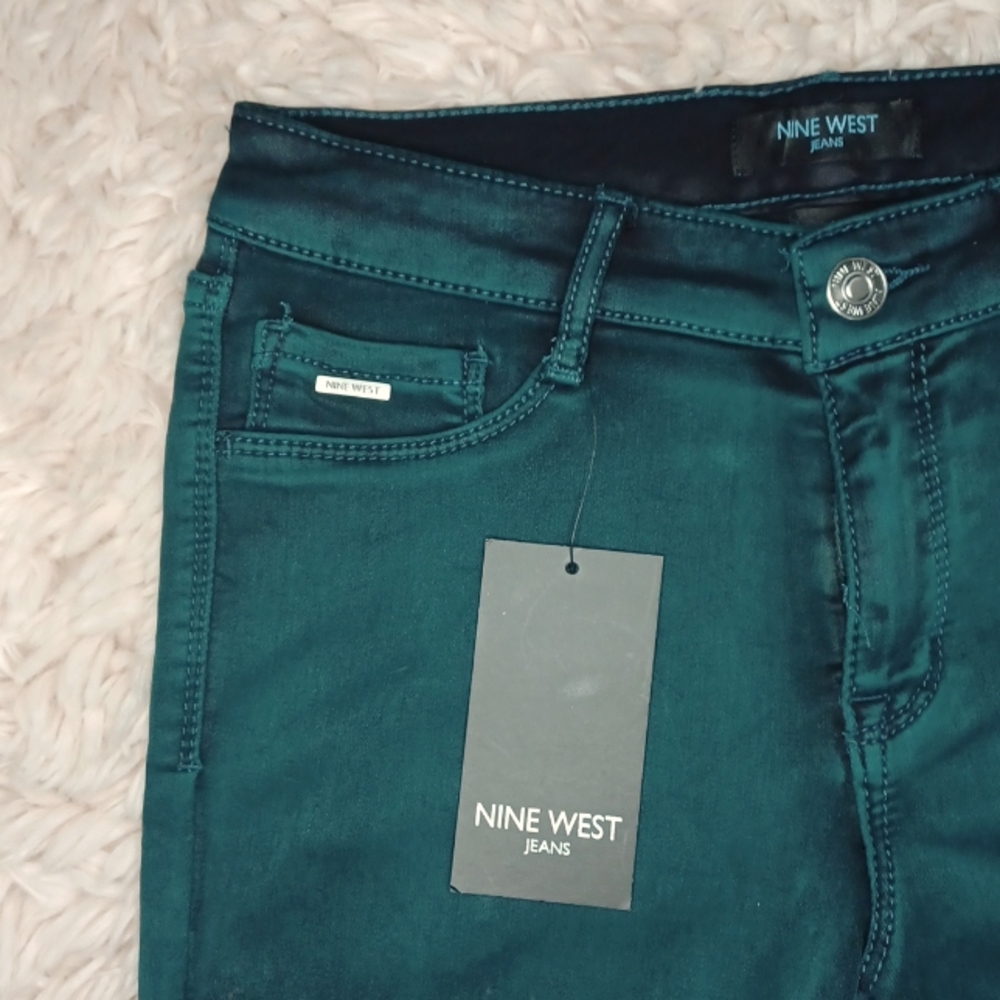 NINE WEST Jessica Jeggings (Peaceful Glade Color, size 4)